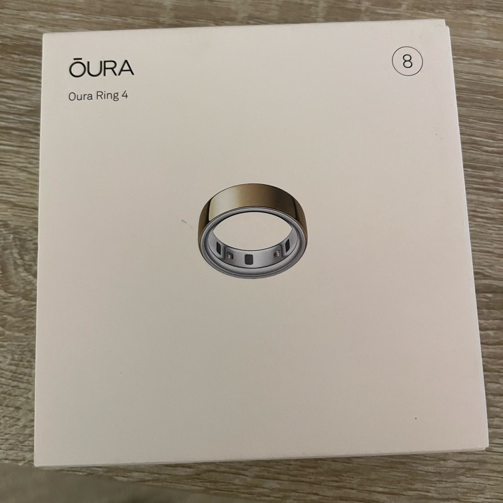 Oura Ring Gen 4- Gold